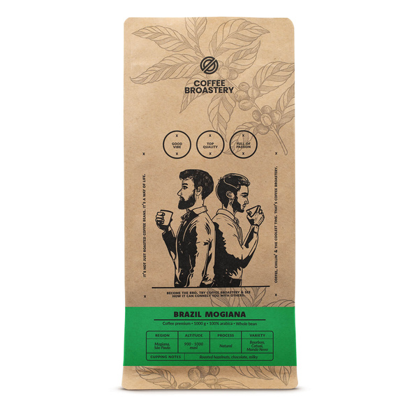 Set di Coffee Broastery Brazil Guaxupe + Brazil Mogiana 2x1kg (2kg)