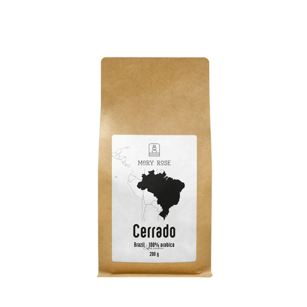 Mary Rose - Caffè in grani interi Brasile Cerrado premium 200g
