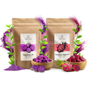 Set di matcha colorati: Pink Matcha + Purple Matcha