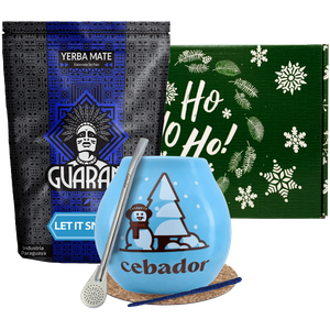 Set regalo di Yerba Mate Guarani Let it Snow 0,4kg