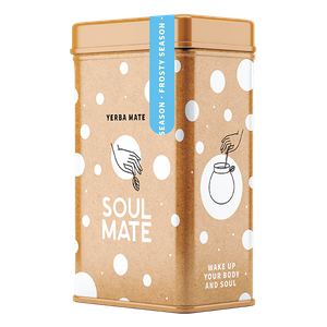 Yerbera – Scatola di latta + Soul Mate Orgánica Frosty Season 0,5 kg