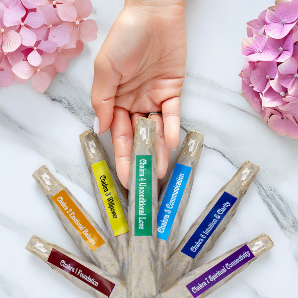 Incenso a corda Yogi & Yogini Naturals – Sette Chakra