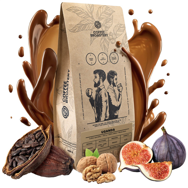 Bro Coffee Roastery - Caffè in grani interi Uganda Kanyenye Speciality 400g