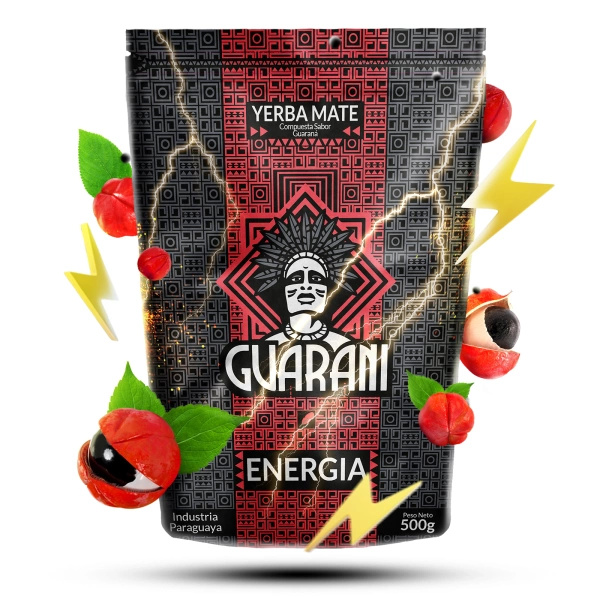 Set Yerba Guarani Energia Guaranà 0,5kg 500g
