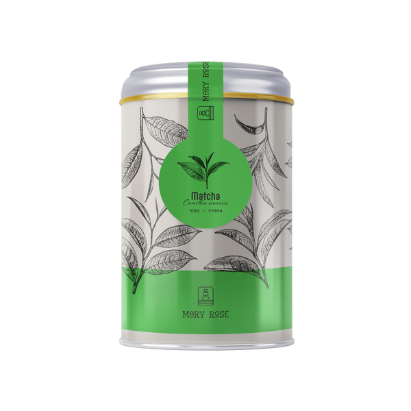 Mary Rose – Tè verde Matcha cinese (in lattina) 100 g