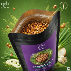 Nustino Crunch – Anacardi tostati – Spring Green Onion 100 g