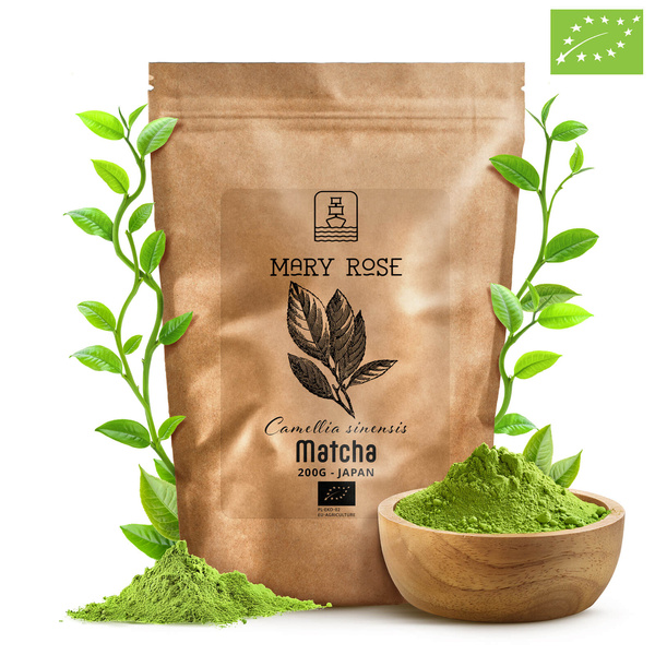 Mary Rose – Tè verde Matcha giapponese (BIO) 200 g