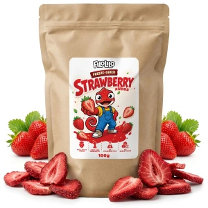 FiloLilo – Fragole liofilizzate (a fette) 100 g