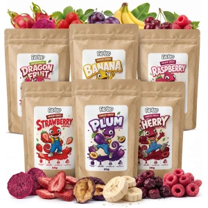 Set di frutta liofilizzata FiloLilo 6×20g