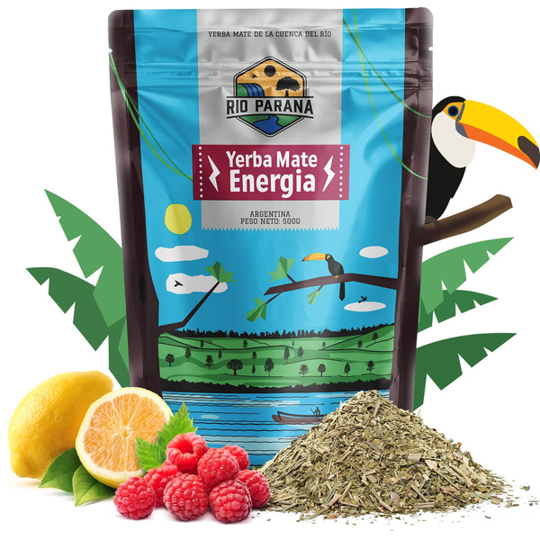 Set regalo di Yerba Mate Rio Parana Energia 0,5kg