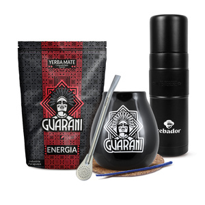 Set di Yerba Mate Guarani 500g 0,5kg Yerbomos XL + Tazza di mate + Bombilla