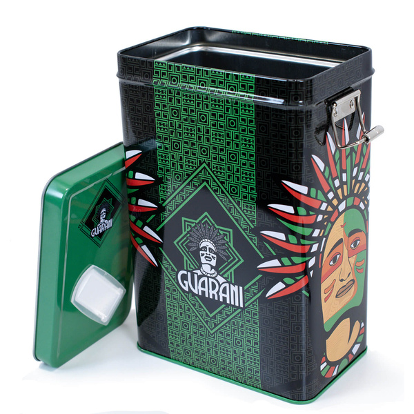 Yerbera – Scatola di latta + Guarani Premium 0,5 kg