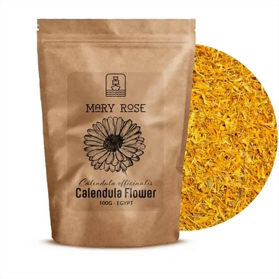 Mary Rose – Calendula 100 g – fiore di calendula (petali)