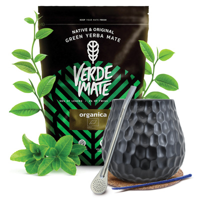 Set di Yerba Mate Verde Mate 500g 0,5kg Tazza di mate + Bombilla