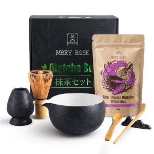 Set regalo per preparare la Purple Matcha