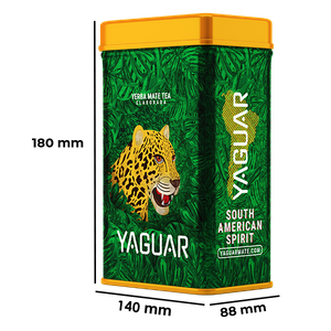 Yerbera - Lattina dosatrice + Yaguar Elaborada 0,5 kg