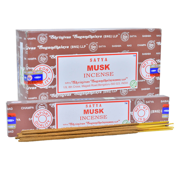Bastoncini d'incenso Satya – Musk