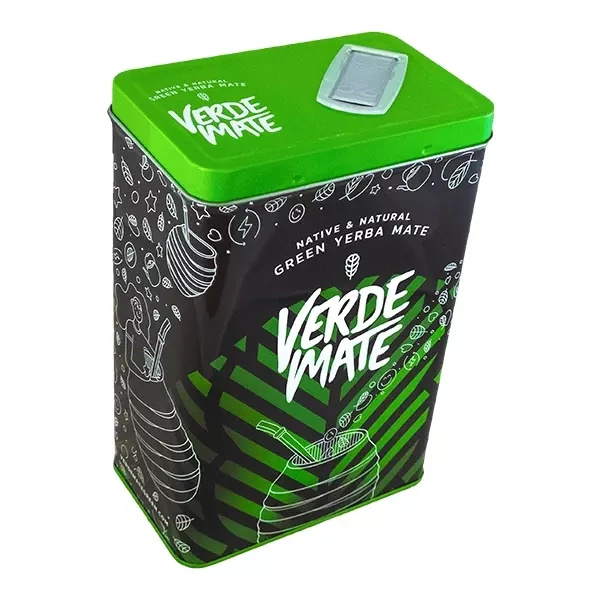 Yerbera – Scatola di latta + Verde Mate Green Raspberry Vitality 0,5 kg