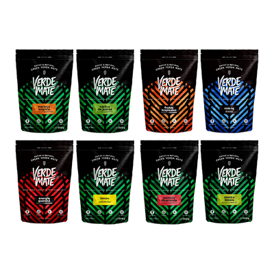 Set di Yerba Mate Verde Mate Aromatizzato 8x500g 4kg