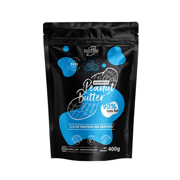 Nustino – Burro di arachidi in polvere – Pure 400 g