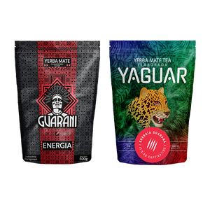 Set di Yerba Mate Guarani Energia + Yaguar Energia 2x500g