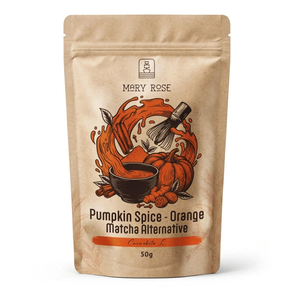 Mary Rose – Orange Matcha Alternative – Pumpkin Spice (in polvere) 50 g