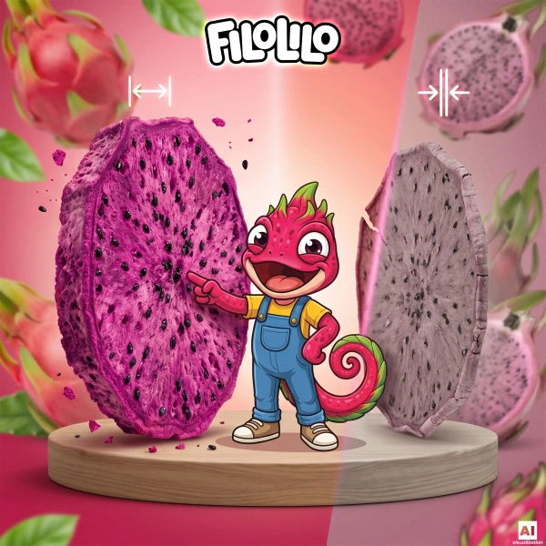 FiloLilo – Frutto del drago liofilizzato (fette) 20 g