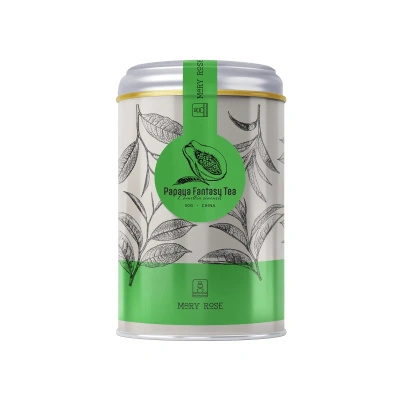 Mary Rose - Fantasia di papaya e tè verde in lattina - 50 g