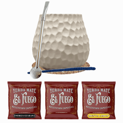 Set di Yerba mate El Fuego 3x50g