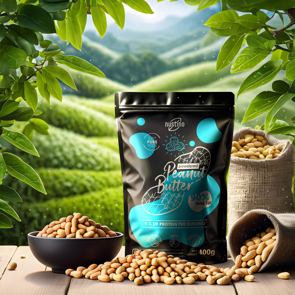 Nustino – Burro di arachidi in polvere – Pure 400 g