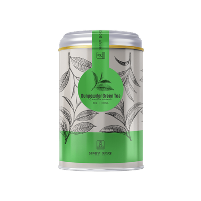 Mary Rose - Tè verde Gunpowder in lattina - 50 g