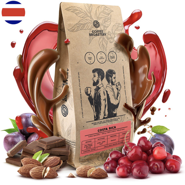 Bro Coffee Roastery - Caffè in grani interi Costa Rica San Rafael Speciality 400g
