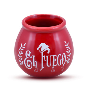 Set regalo natalizio yerba mate: campioni 10x50g + zucca El Fuego Christmas Edition e bombilla
