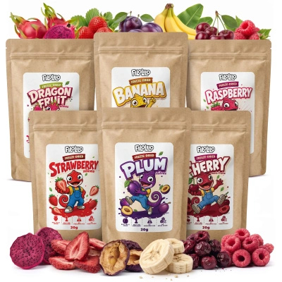 Set di frutta liofilizzata FiloLilo 6×20g