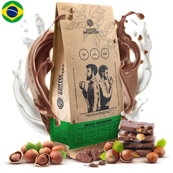 Set di caffè Bro Coffee Roastery Costa Rica San Rafael + Nicaragua Colibrí Azul + Brazil Samba 3x1kg (3kg)