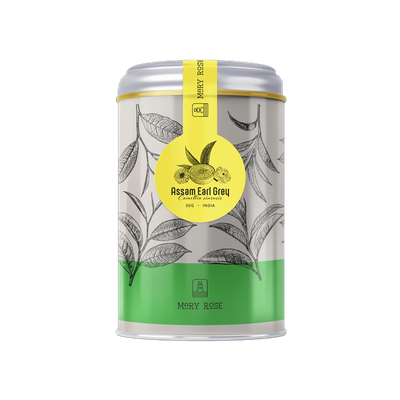 Mary Rose - Tè Assam Earl Grey in lattina - 50g