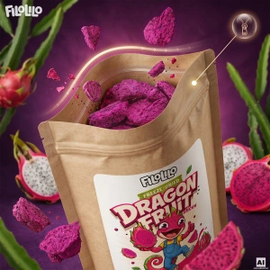 FiloLilo – Frutto del drago liofilizzato (fette) 20 g