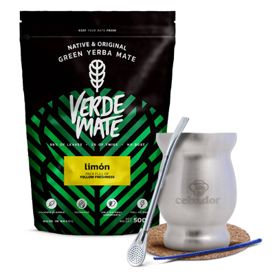 Set iniziale di Yerba Mate Verde Mate Green 0,5 kg