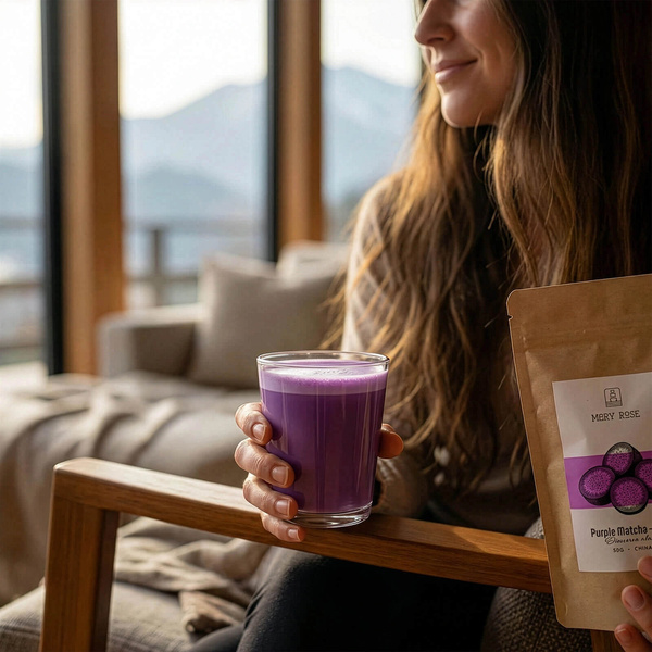 Set di matcha colorati: Blue Matcha + Pink Matcha + Purple Matcha