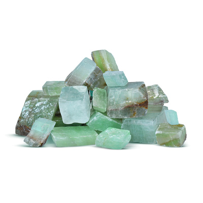 Calcite verde (pietra grezza) 50 g