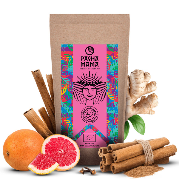 Set regalo di Guayusa Pachamama Heartwarming 100g