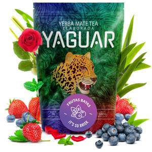 Yerba Mate Yaguar Set di frutta 3x500g 1,5kg