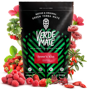 Set di Yerba Mate per Coppia Verde Mate 400g 0,4kg 2x Tazza di mate + 2x Bombilla