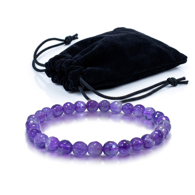 Bracciale con ametista
