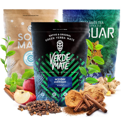 Set invernale di Yerba Mate 3x500g 1,5kg