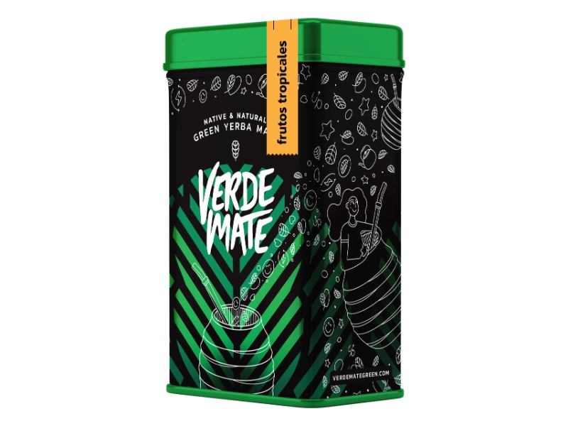 Verde Mate Green Frutos Tropicales – Packaging