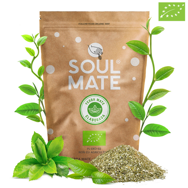 Set Yerba Mate Soul Mate Organica 500g + Soul Mate Despalada 500g
