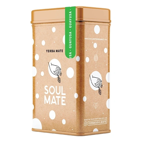 Yerbera – Scatola di latta + Soul Mate Orgánica Guayusa 0,5 kg