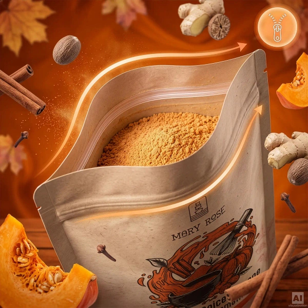Mary Rose – Orange Matcha Alternative – Pumpkin Spice (in polvere) 100 g