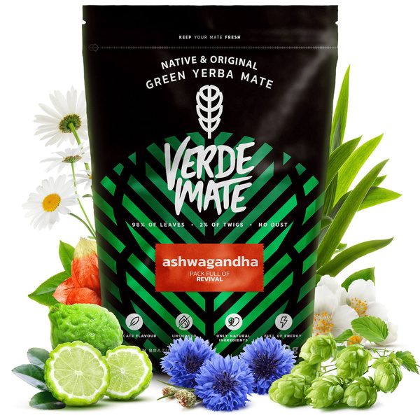 Set di Yerba Mate Verde Mate: Ashwagandha + Pumpkin Spice